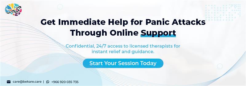 immediate help for panic attacks