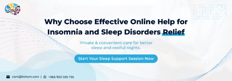 Online Help for Insomnia & Sleep Disorders